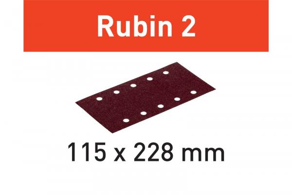Festool Schleifstreifen Rubin 2 STF 115x228 P120 RU2/10 Nr. 499042